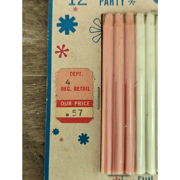 Vintage 12 Trick Relighting Party Candles by Pioneer - Picture 4 of 6